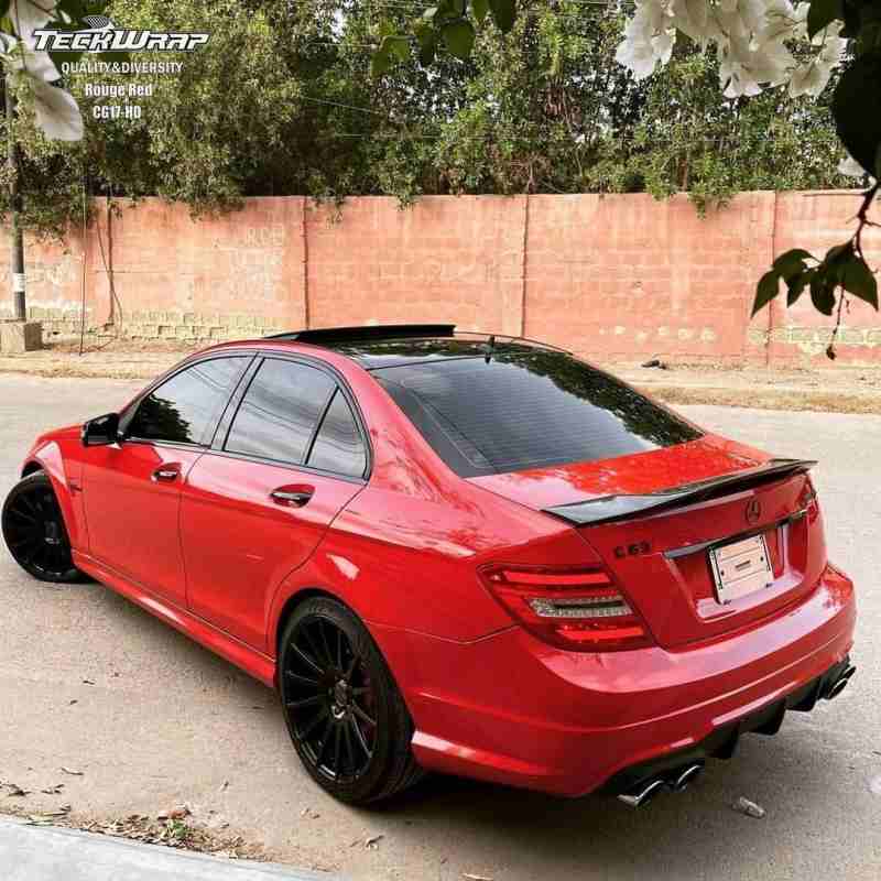 Super lesklá Teckwrap Rouge Red 1.52m x 18m