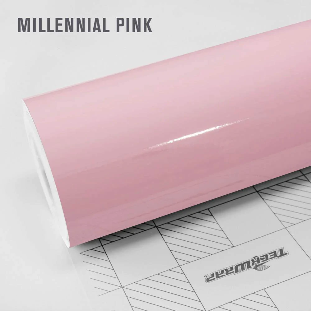 Super lesklá Teckwrap Millennial Pink 1.52m x 18m