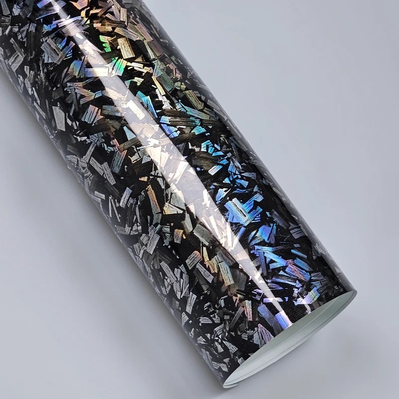 Holografická Forged karbon folie 1.52m x 18m