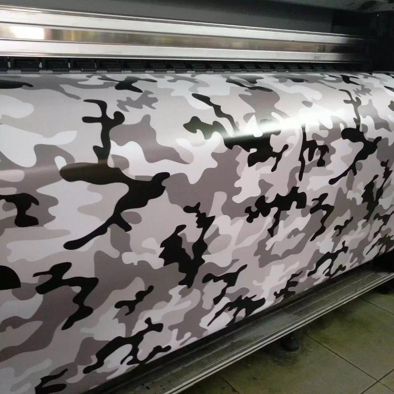 CAMO CLASIC BÍLÁ/ČERNÁ/ŠEDÁ 3D FOLIE 152cm x 15m