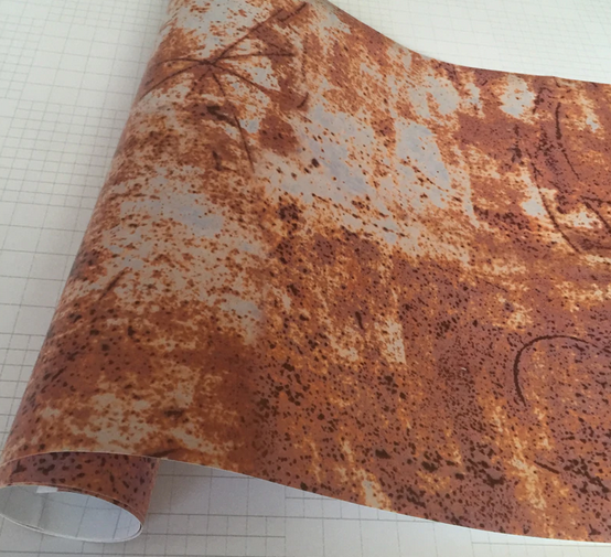 Samolepicí folie s imitací koroze 50cm x 3m