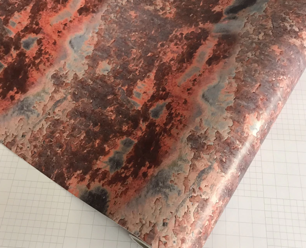 Samolepicí folie s imitací koroze 50cm x 3m