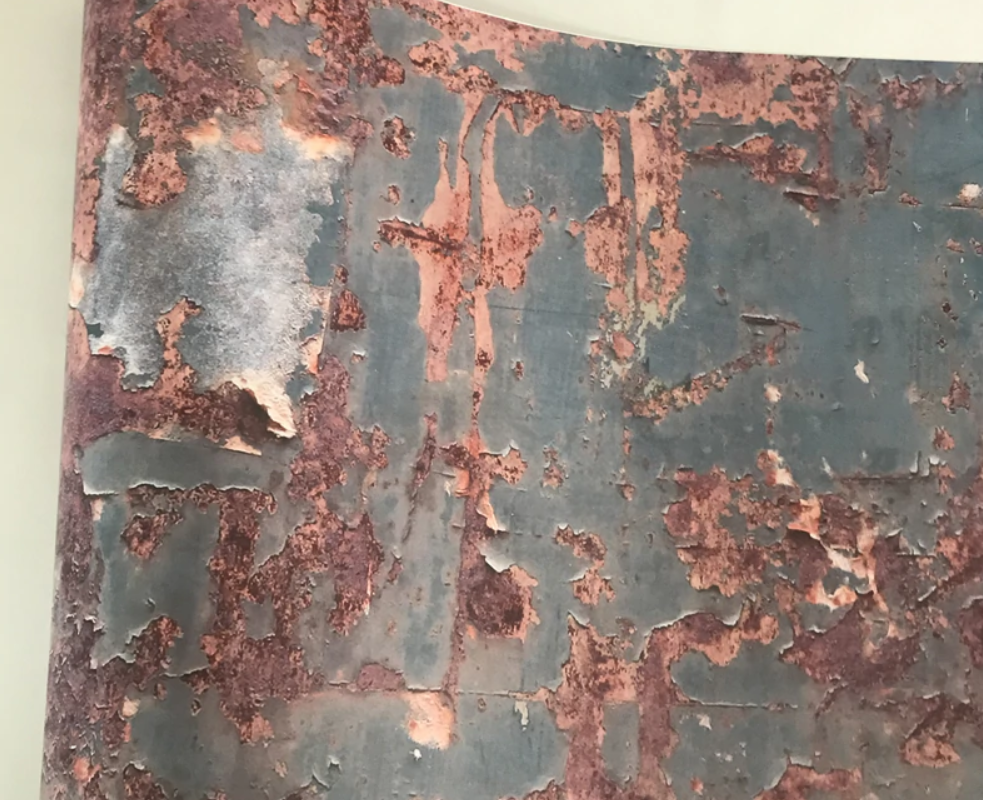Samolepicí folie s imitací koroze 50cm x 3m