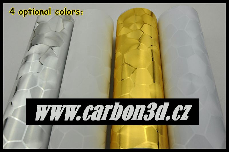 Gold cube 3D folie 152cm x 30m