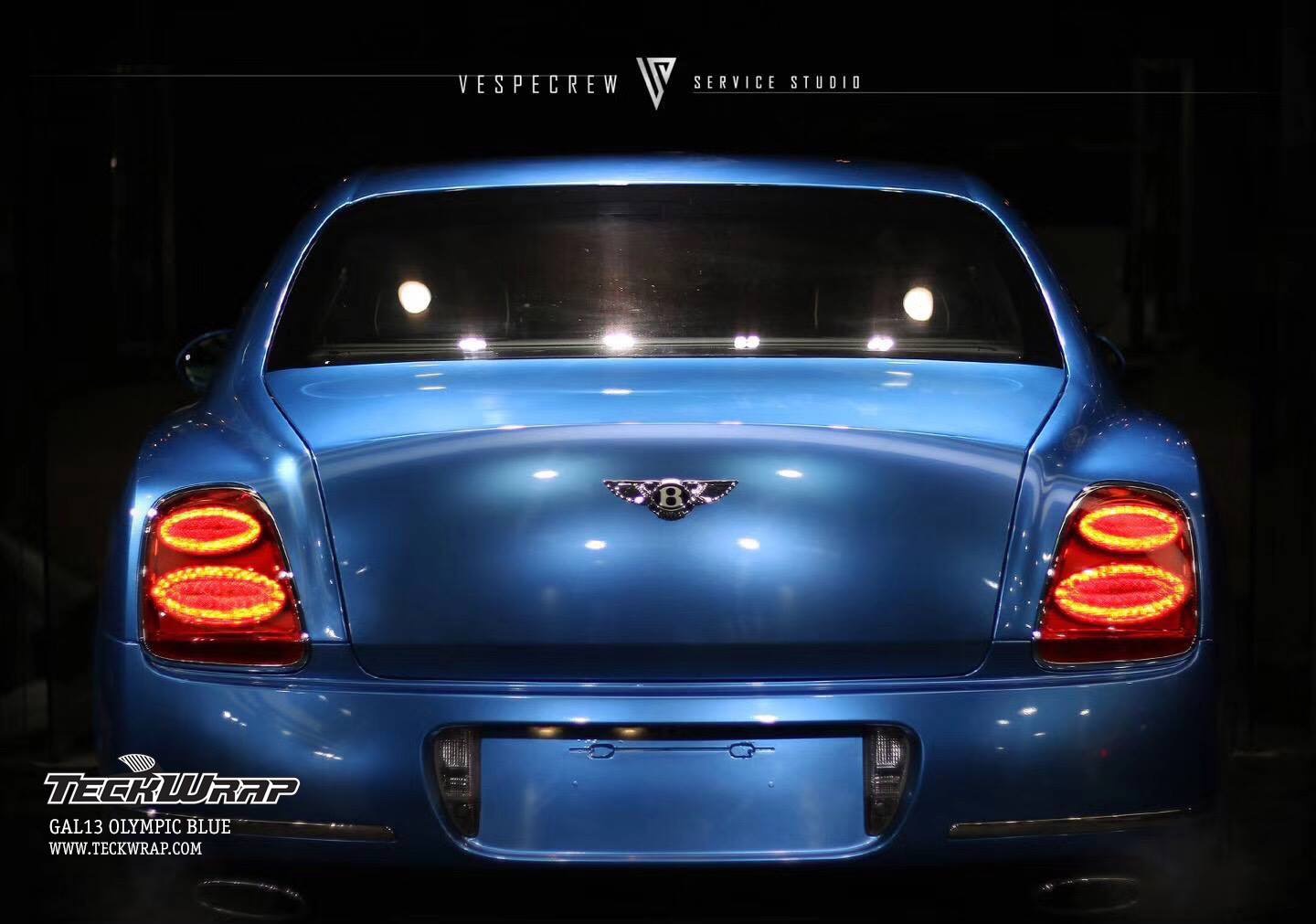 GLOSS ALUMINIUM OLYMPIC BLUE 152cm x 18m