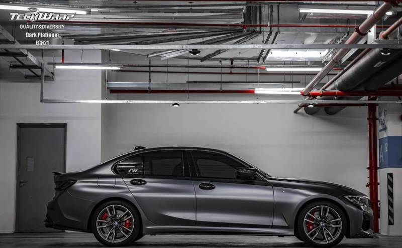 MATTE METALLIC DARK PLATINUM 152cm x 18m