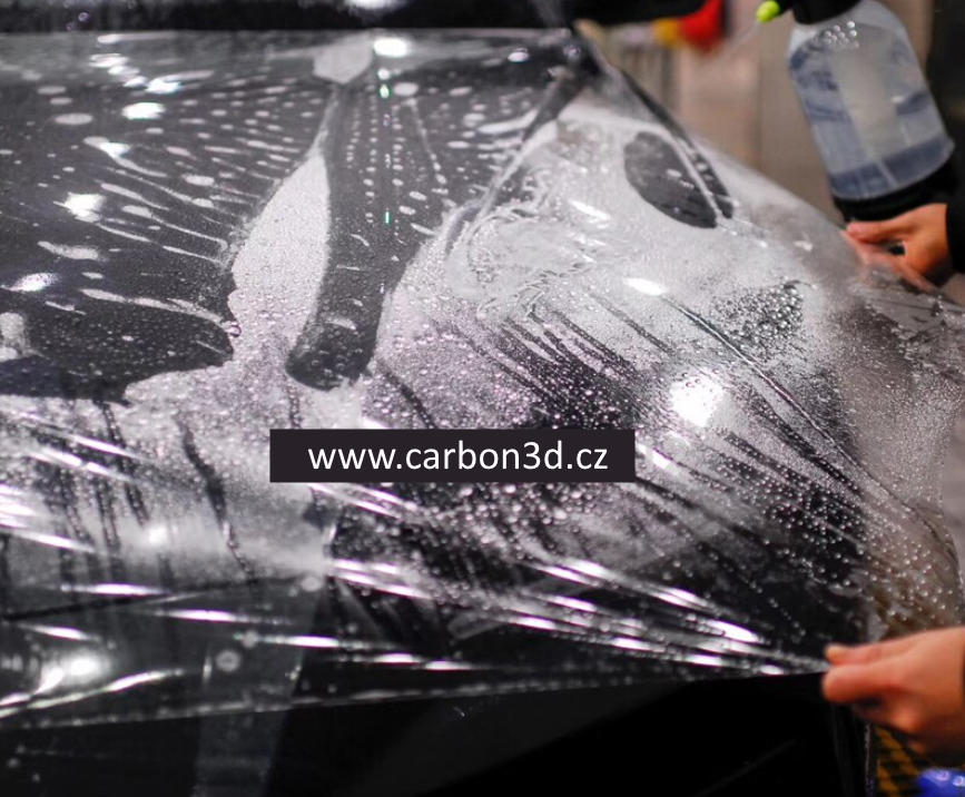LESKLÁ TRANSPARENTNÍ SAMOOPRAVNÁ TPU POLYURETANOVÁ OCHRANNÁ FOLIE 152cm x 3m