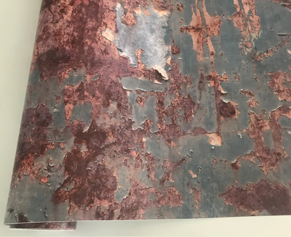 Samolepicí folie s imitací koroze 50cm x 3m