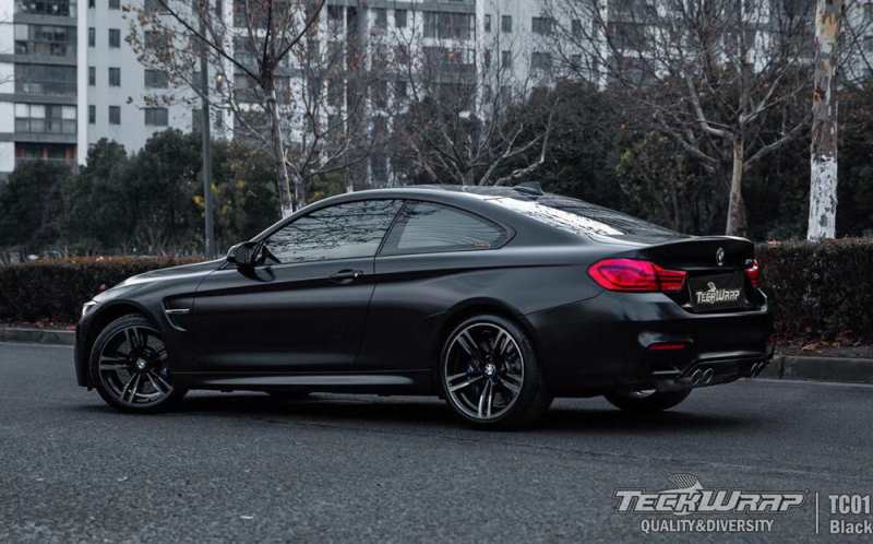 Super matná Teckwrap Sable Black 1.52m x 18m