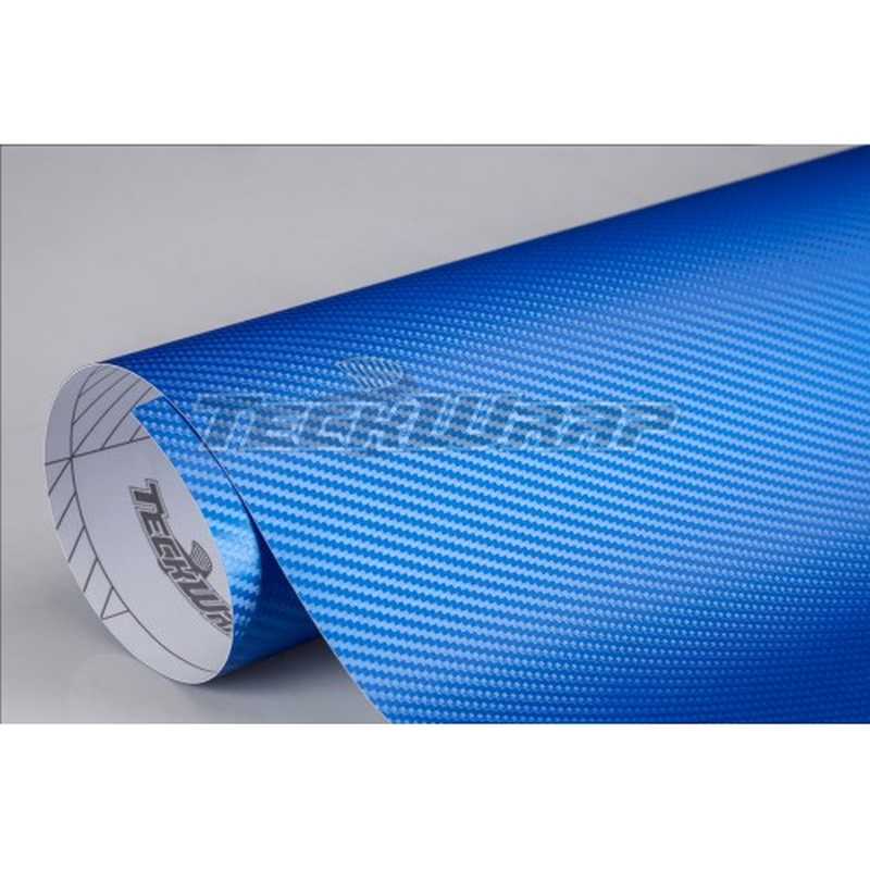 RACING MODRÝ CARBON KARBON 3D - 152cm x 10m