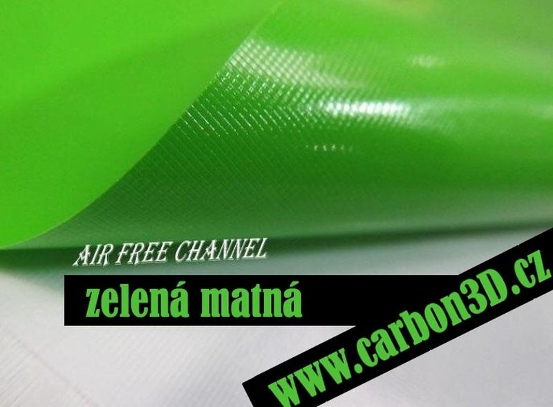 Zelená matná folie - 152cm x 20m