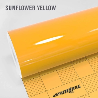 Super lesklá Teckwrap Sunflower yellow 1.52m x 18m