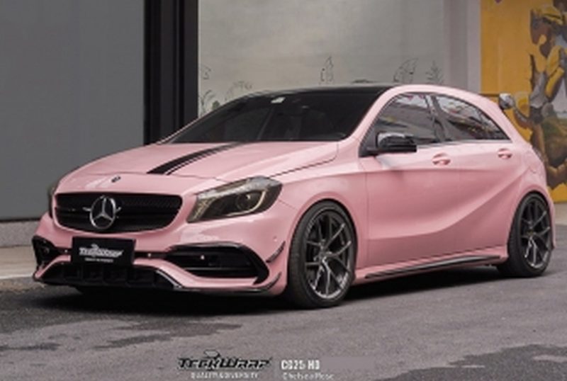 Super lesklá Teckwrap Chelsea rose 1.52m x 18m