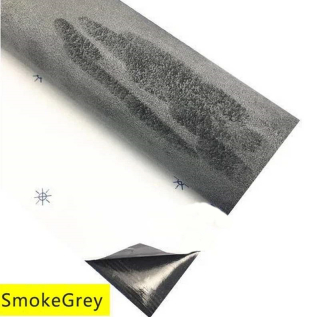 SMOKE GREY SAMOLEPICÍ LÁTKA (IMITACE BROUŠENÉ KŮŽE ALCANTARA) 149cm x 15m