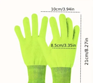 Wrappingové rukavice fluorescentní