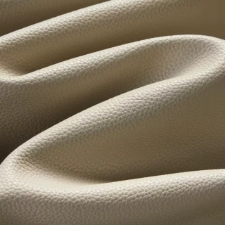 Béžová elastická samolepicí umělá kůže PU 147cm x 30cm