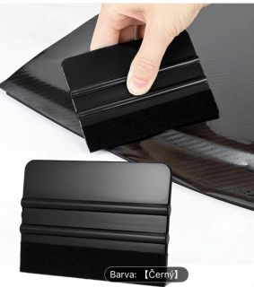 Černá stěrka s filcem - 10cm