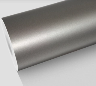Samolepicí autofólie Silver Grey Matte Metal | 1,52 × 17 m